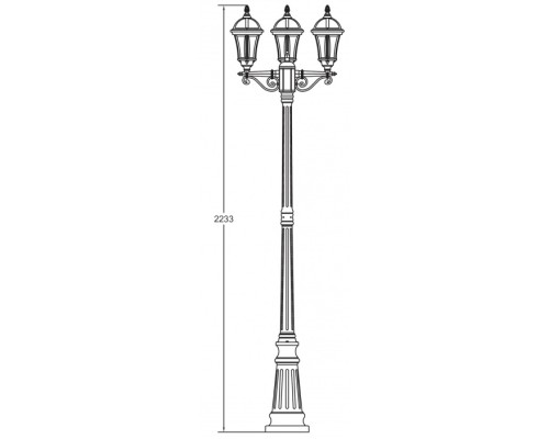 Наземный фонарь 95209SB Gb Oasis Light Наземный фонарь 95209SB Gb Oasis Light