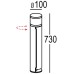 Наземный светильник Розетки AL6033-730 Bl Oasis Light