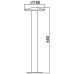 Наземный светильник INOX LED ST031002-450 SS Oasis Light