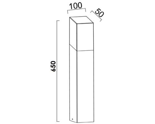 Наземный светильник INOX LED ST031052-650 SS Oasis Light Наземный светильник INOX LED ST031052-650 SS Oasis Light