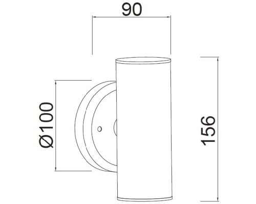 Архитектурная подсветка TUBE LED ST5108-3K SS Oasis Light Архитектурная подсветка TUBE LED ST5108-3K SS Oasis Light