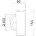 Архитектурная подсветка TUBE LED ST5108-3K SS Oasis Light
