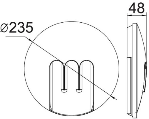Архитектурная подсветка SIDNEY LED W1871 CB Oasis Light Архитектурная подсветка SIDNEY LED W1871 CB Oasis Light