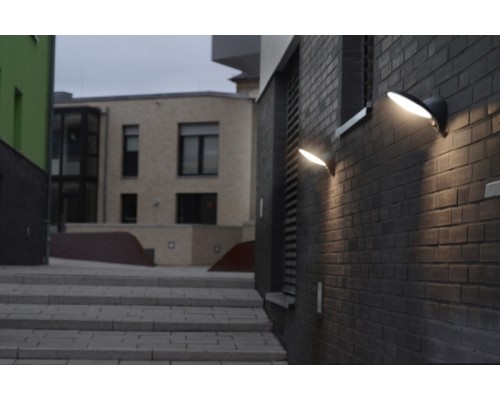 Настенный светильник уличный SIDNEY LED W1896-PiR-3K Gr Oasis Light Настенный светильник уличный SIDNEY LED W1896-PiR-3K Gr Oasis Light