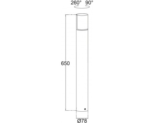 Наземный фонарь BRISBANE LED W1981-650 Gr Oasis Light Наземный фонарь BRISBANE LED W1981-650 Gr Oasis Light