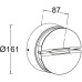 Архитектурная подсветка SIDNEY LED W1990 Gr Oasis Light