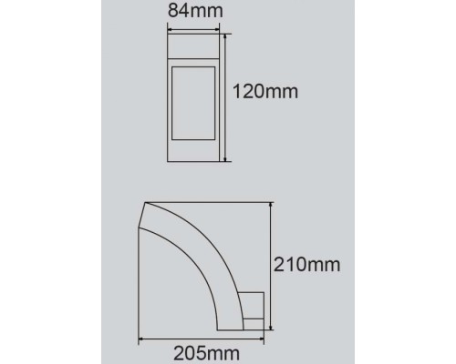 Настенный светильник уличный COBRA l W2141 Gr Oasis Light Настенный светильник уличный COBRA l W2141 Gr Oasis Light
