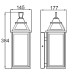 Настенный фонарь уличный W2411 Bl Oasis Light