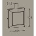 Настенный светильник уличный W4021 Gr Oasis Light