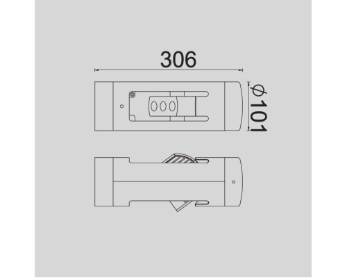Архитектурная подсветка W6141-1 Gr Oasis Light Архитектурная подсветка W6141-1 Gr Oasis Light