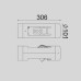Архитектурная подсветка W6141-1 Gr Oasis Light