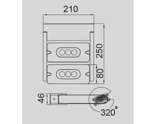 Архитектурная подсветка W6144S-2 S Oasis Light Архитектурная подсветка W6144S-2 S Oasis Light