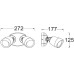Прожектор уличный TUBE LED W6219A Bl Oasis Light