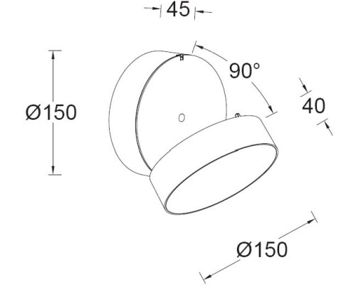 Архитектурная подсветка TUBE LED W6260L Gr Oasis Light