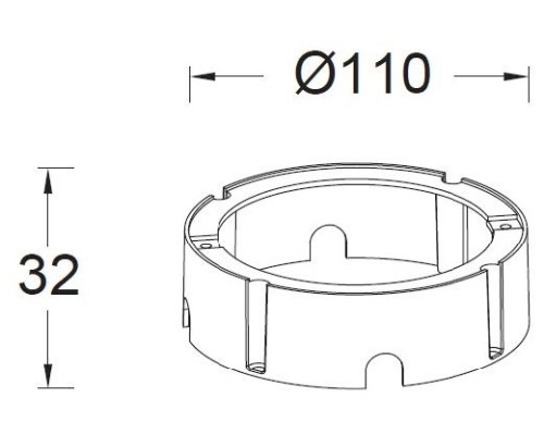 Встраиваемый светильник уличный Встраиваемые светильники c LED W7046-3K SS Oasis Light