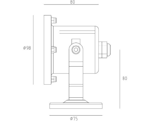 Грунтовый светильник HUMBERG W77164 SS Oasis Light Грунтовый светильник HUMBERG W77164 SS Oasis Light