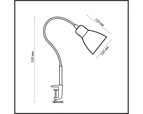 Настольная лампа Costa 1997/1T Odeon Light Настольная лампа Costa 1997/1T Odeon Light