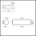Настенный светильник Tube 2028/1W Odeon Light
