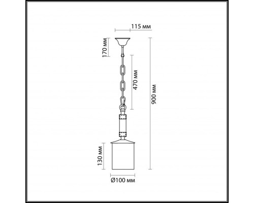 Подвесной светильник Fabo 2767/1 Odeon Light Подвесной светильник Fabo 2767/1 Odeon Light