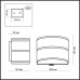 Настенный светильник Aster 2782/1WA Odeon Light