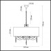 Подвесная люстра Ofelia 3210/5A Odeon Light
