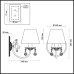 Бра Magali 3229/1W Odeon Light