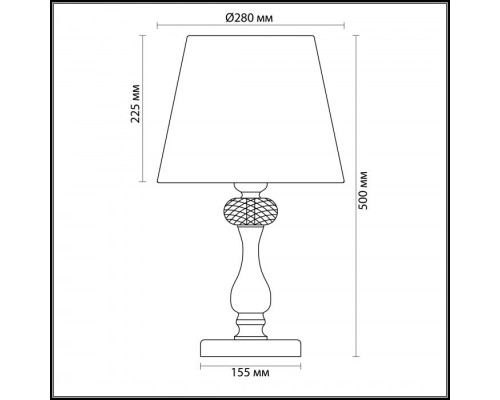 Настольная лампа Gaellori 3393/1T Odeon Light Настольная лампа Gaellori 3393/1T Odeon Light