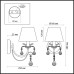 Бра Plesansa 3431/1W Odeon Light