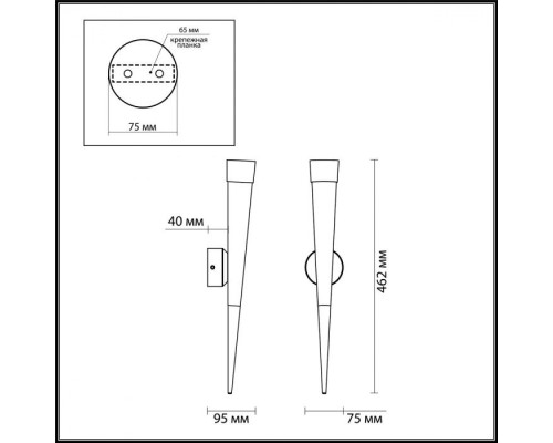 Бра Vivat 3891/7WG Odeon Light