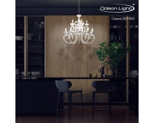 Подвесная люстра Zefiro 3932/15 Odeon Light Подвесная люстра Zefiro 3932/15 Odeon Light