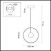 Подвесной светильник Lond 4031/21LA Odeon Light