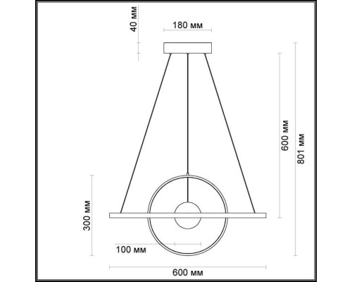 Подвесная люстра Lond 4031/40L Odeon Light Подвесная люстра Lond 4031/40L Odeon Light