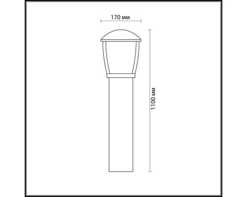 Наземный светильник Tako 4051/1F Odeon Light Наземный светильник Tako 4051/1F Odeon Light