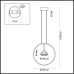 Подвесной светильник Arco 4100/1 Odeon Light