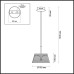 Подвесной светильник Abel 4108/7L Odeon Light