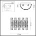 Настенный светильник Diora 4121/2W Odeon Light