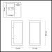 Настенный светильник уличный Argos 4165/1W Odeon Light