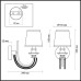 Бра Liria 4182/1W Odeon Light
