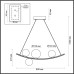 Подвесной светильник Dino 4267/4 Odeon Light