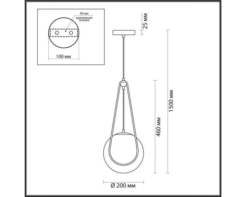 Подвесной светильник Carol 4268/1 Odeon Light Подвесной светильник Carol 4268/1 Odeon Light