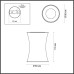 Точечный светильник Zetta 4272/1C Odeon Light
