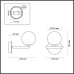 Бра Nuvola 4276/1W Odeon Light
