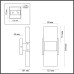 Настенный светильник Ricci 4365/5WL Odeon Light