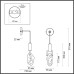 Бра LIA 4372/5WL Odeon Light