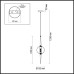 Подвесной светильник Lazia 4684/1 Odeon Light