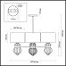 Потолочная люстра Lilit 4687/4 Odeon Light