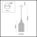 Подвесной светильник Pelo 4710/1 Odeon Light