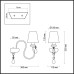 Бра Meki 4723/1W Odeon Light