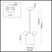 Подвесной светильник Mickey 4732/1 Odeon Light