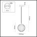 Подвесной светильник Kata 4757/1 Odeon Light